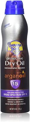 Spray Protective Dry oil Spf 15 Banana Boat 177 ml